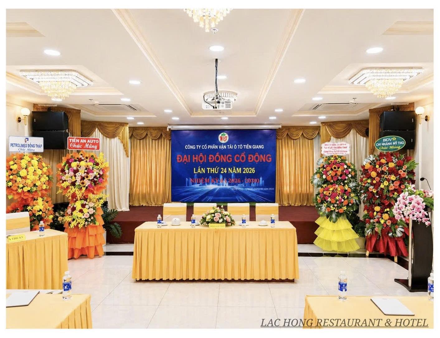 🏨 KHÁCH SẠN LẠC HỒNG – ĐIỂM ĐẾN TIN CẬY CHO CÁC SỰ KIỆN DOANH NGHIỆP