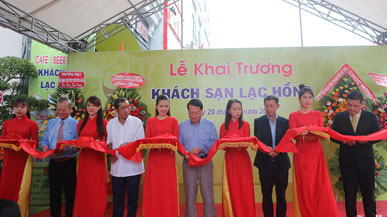 Khai trương Khách sạn Lạc Hồng